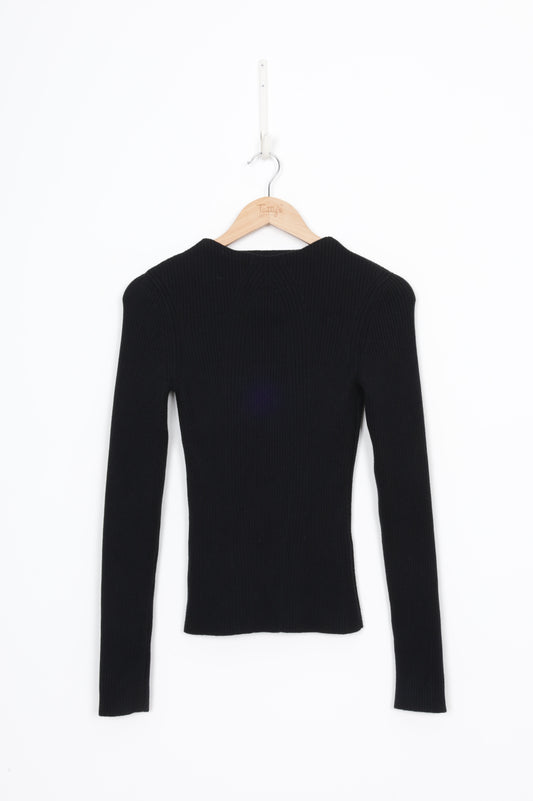 Anine Bing Womens Black Top Size S