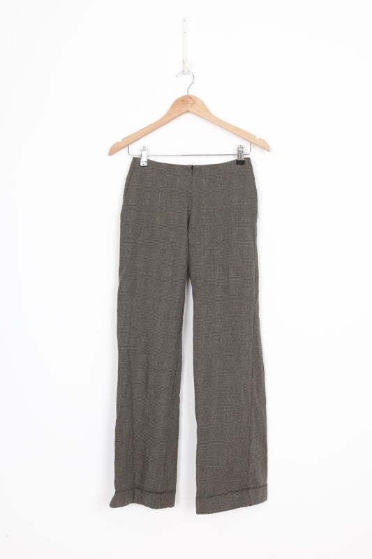 Karen Walker Womens Brown Pants Size 6