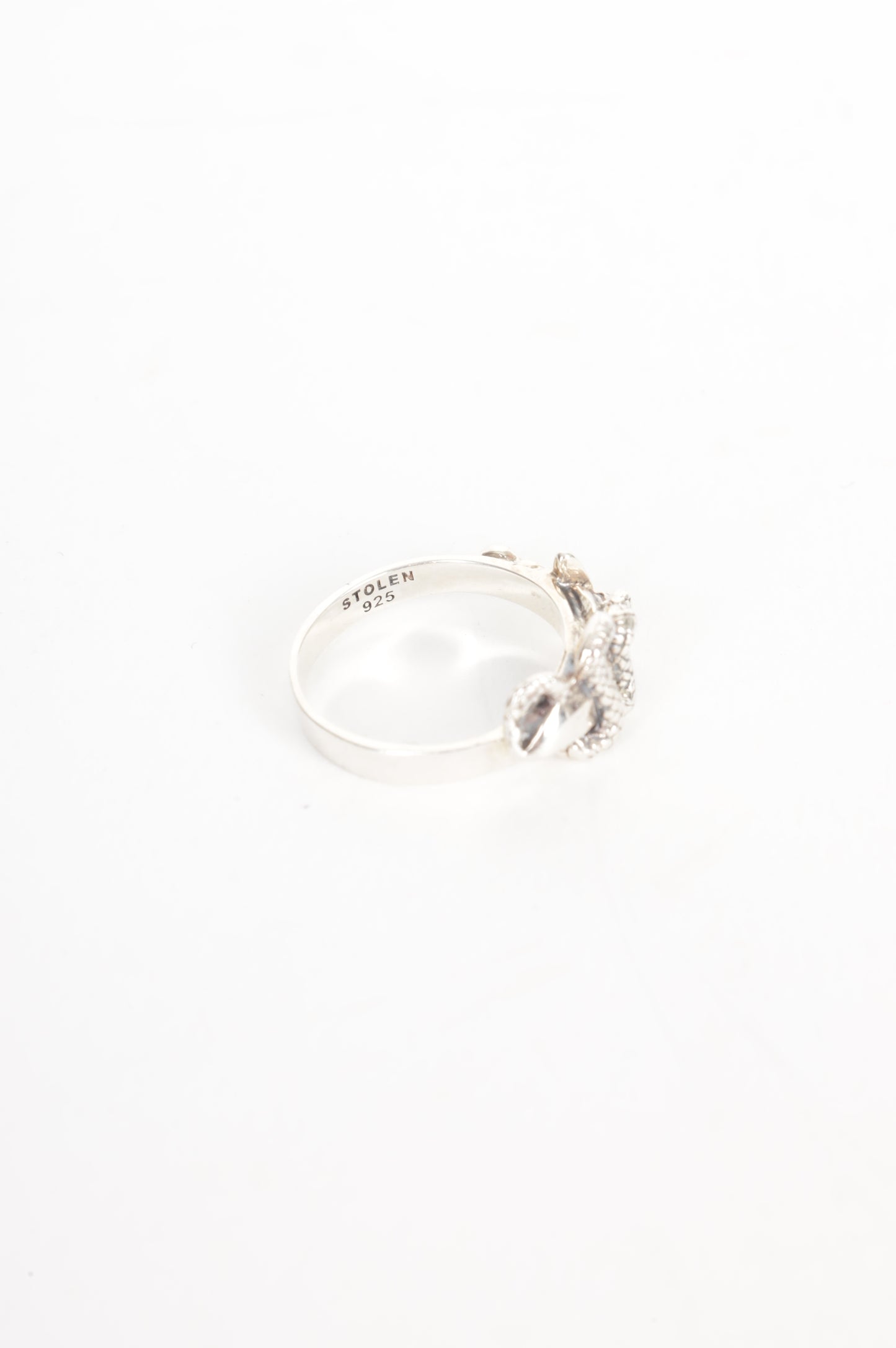 Stolen Girfriends Club Womens Silver Ring Size US 7