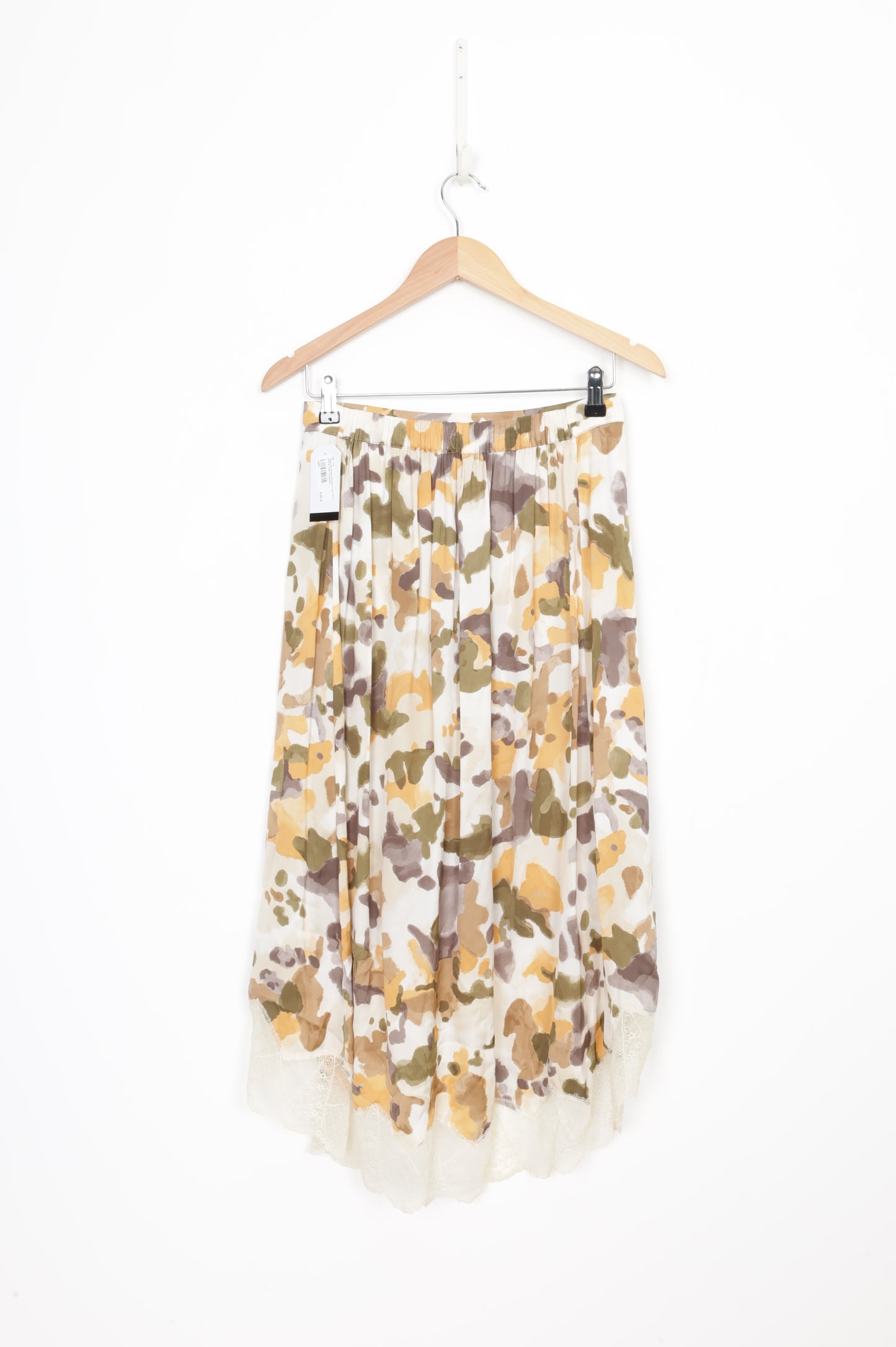 Zadig and Voltaire Womens Cream Skirt Size M