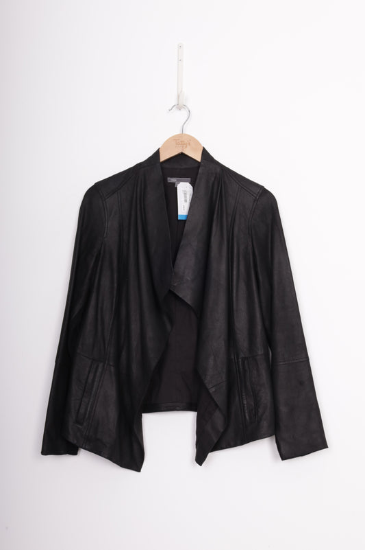 Vince. Womens Black Jacket Size M