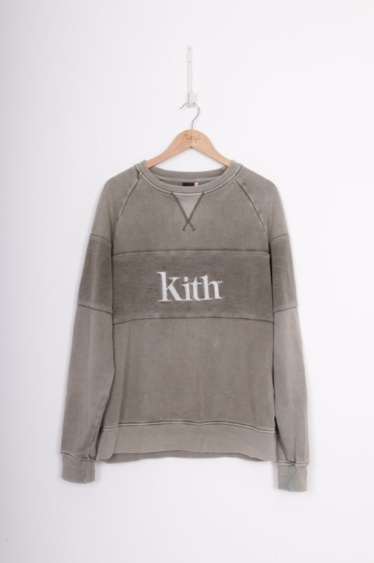 Kith Mens Grey Sweatshirt Size L