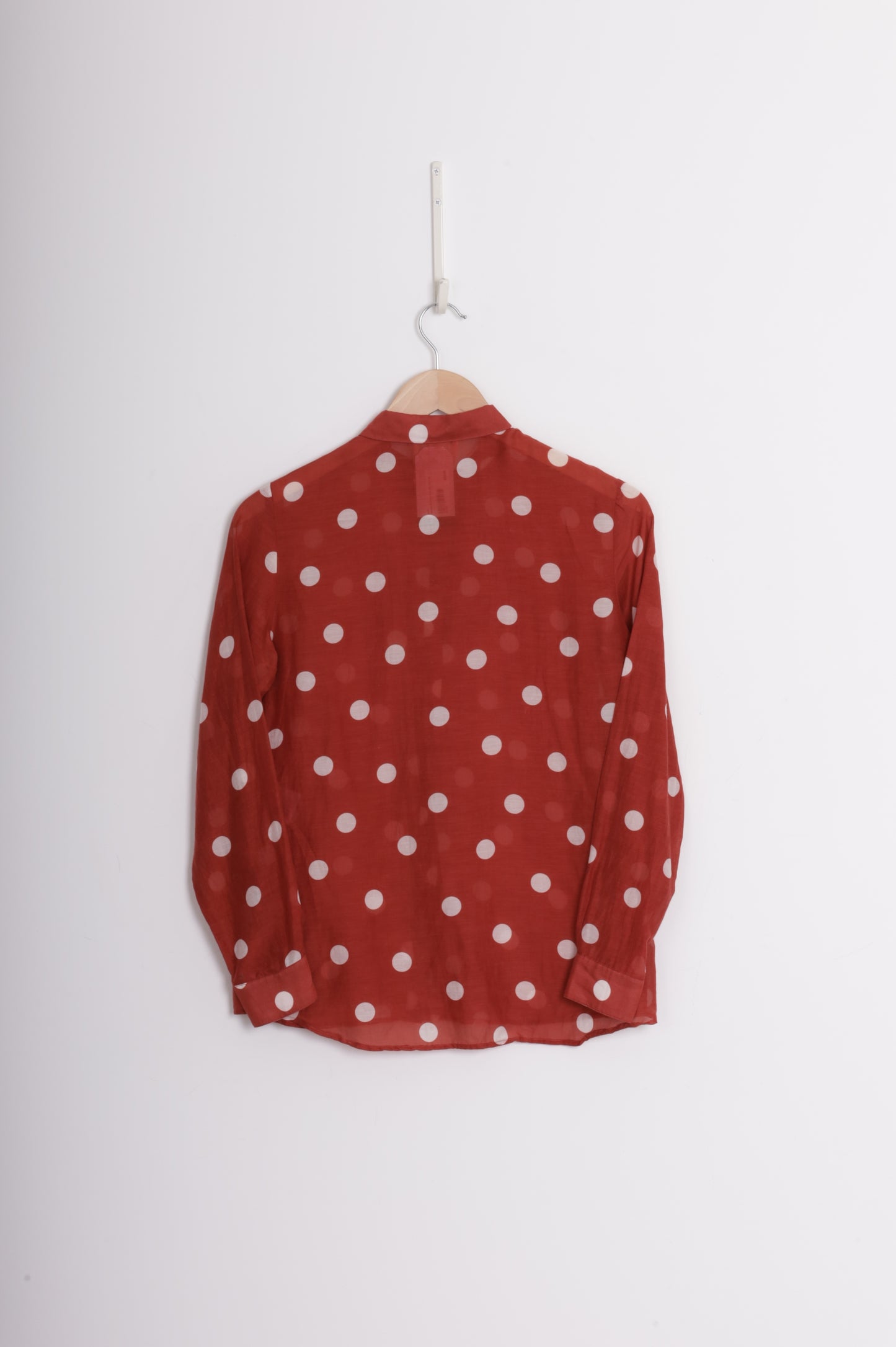 Sezane Womens Red Shirt Size 34