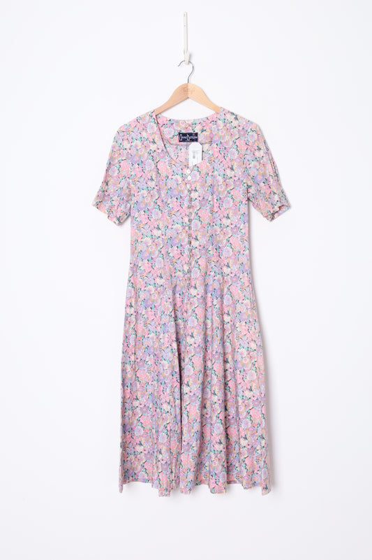 Anne Barlow - Vintage Womens Purple Dress Size 10