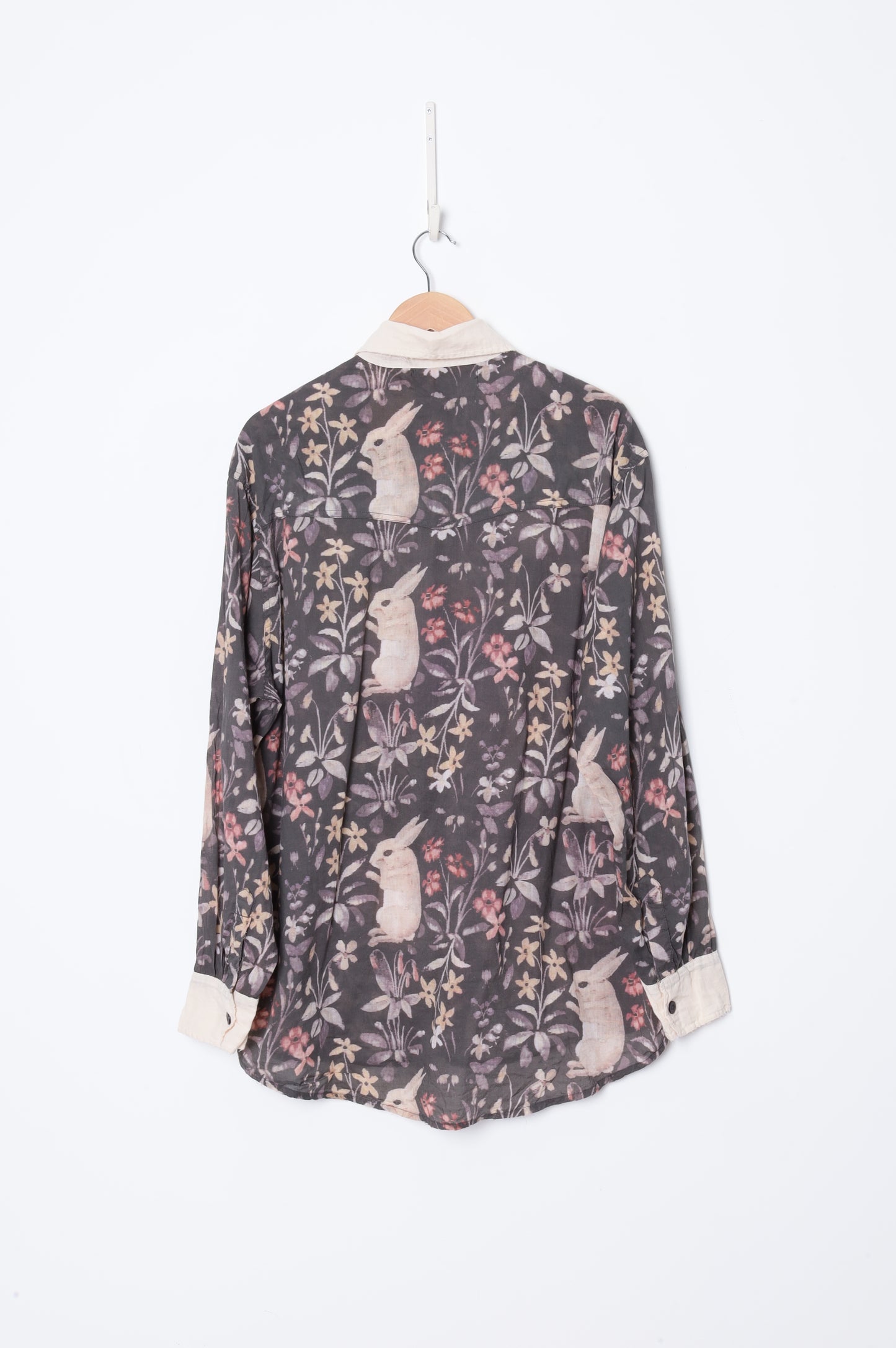 Magnolia Pearl Womens Grey Shirt Size O/S