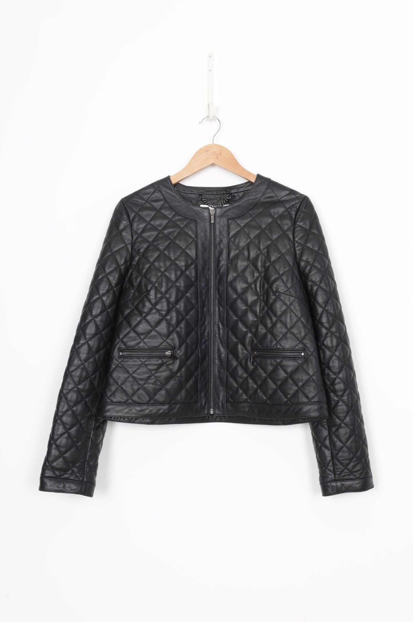 L.K Bennett Womens Black Jacket Size 16