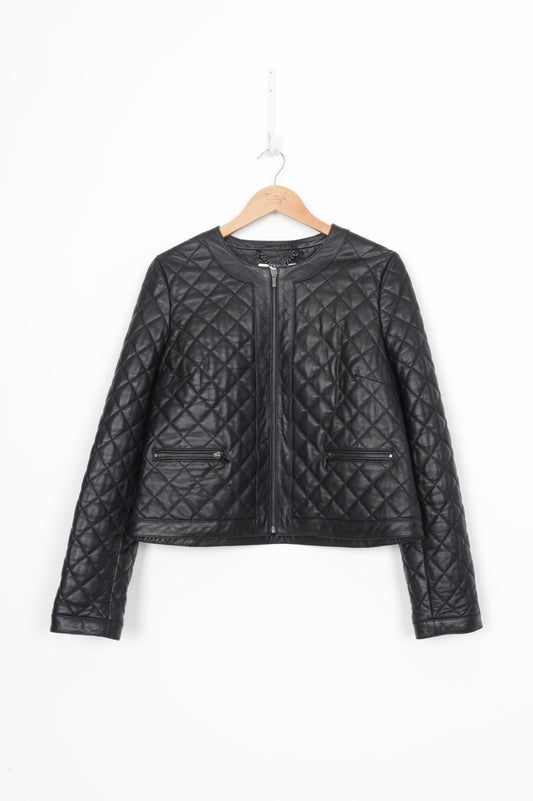 L.K Bennett Womens Black Jacket Size 16