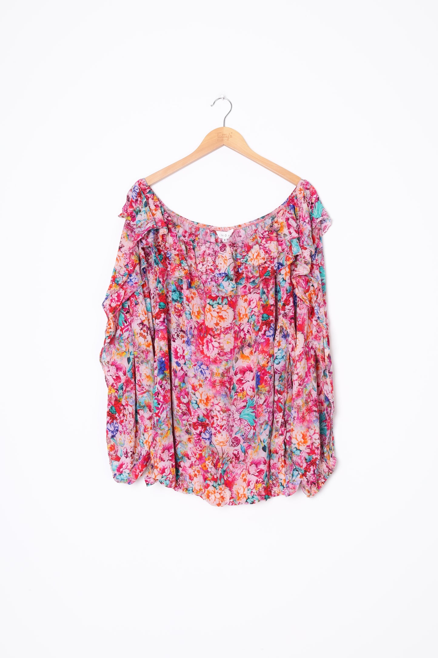 Inoa Womens Pink Top Size 3