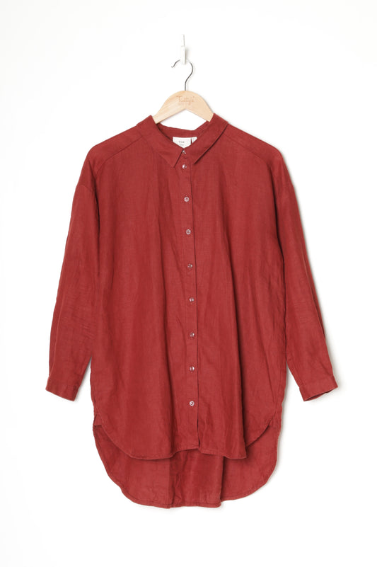 Elk Womens Red Shirt Size 8