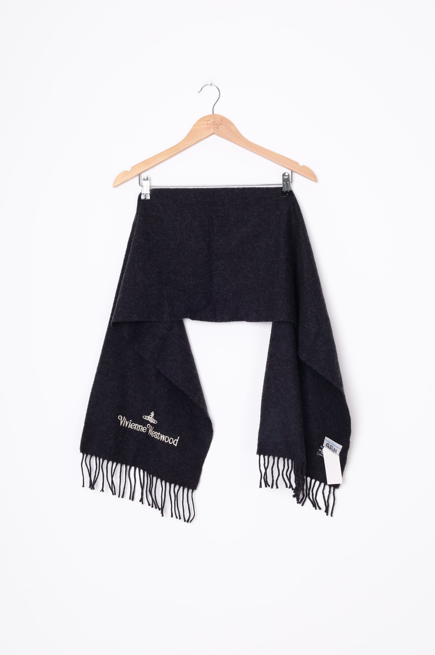 Vivienne Westwood Man Mens Grey Scarf Size O/S