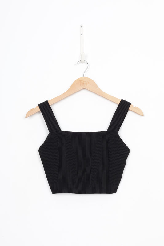 Aje. Womens Black Top Size S