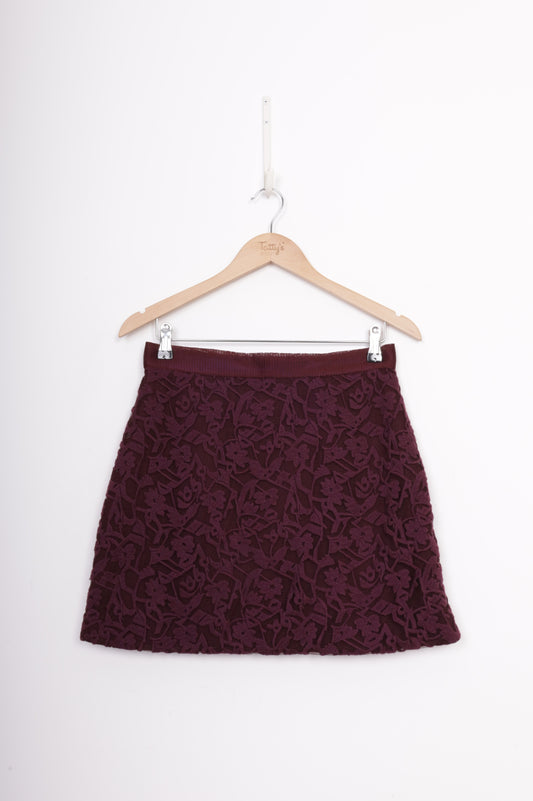 Manning Cartell Womens Purple Skirt Size 10
