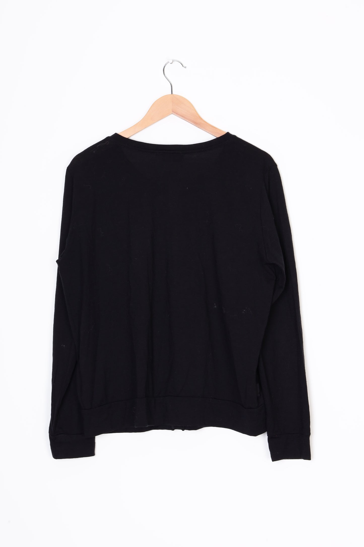 Ice Breaker Womens Black Cardigan Size XL