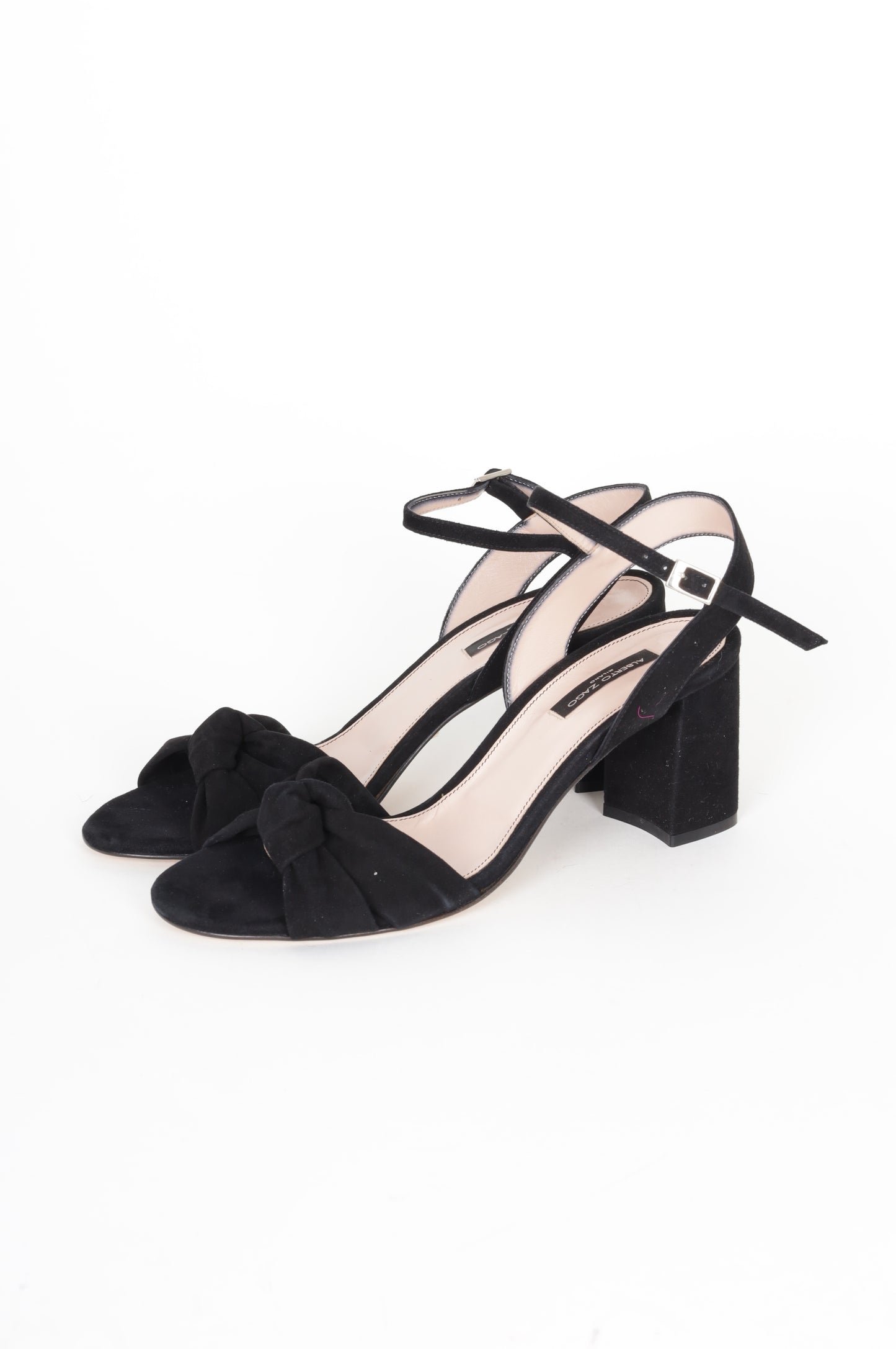 Alberto Zago Womens Black Heels Size EU 42