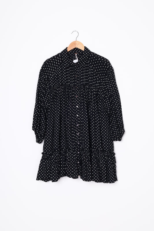 Free people Womens Black Dress Size M