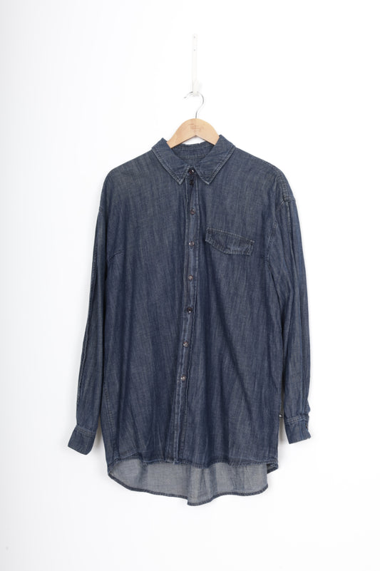 6x7 Moochi Womens Blue Shirt Size M