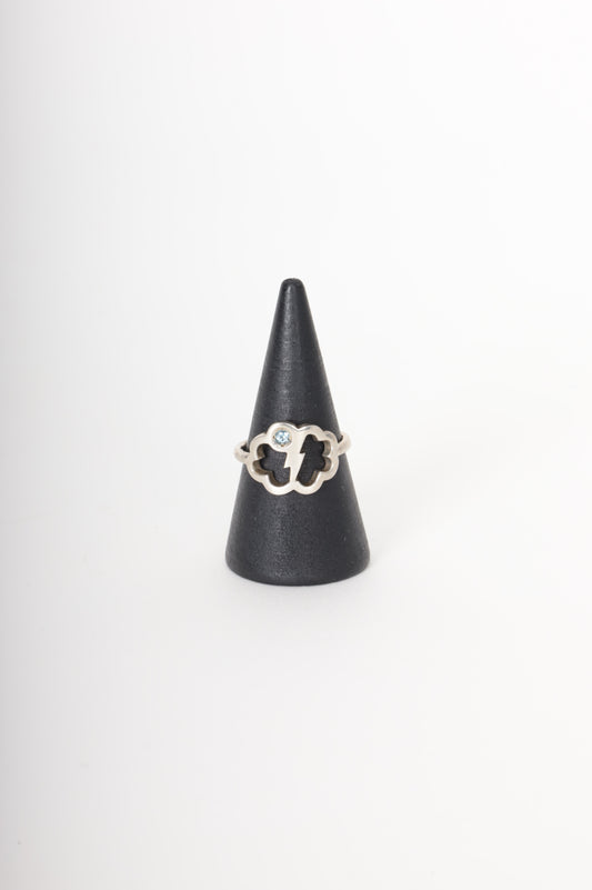 Karen Walker Womens Silver Ring Size 7