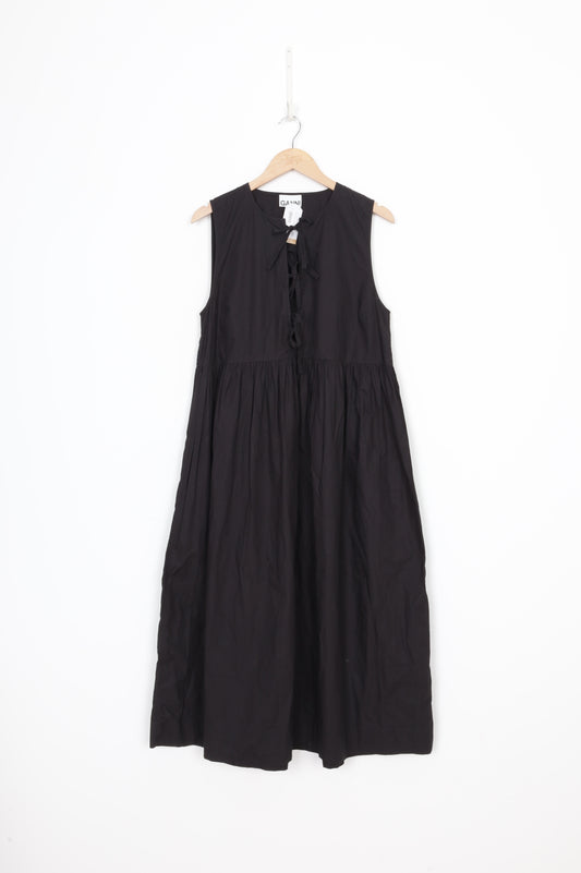 Ganni Womens Black Dress Size 40