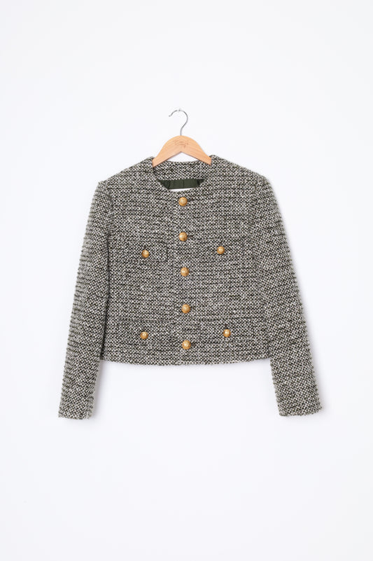 Celine Womens Green Jacket Size EU 34