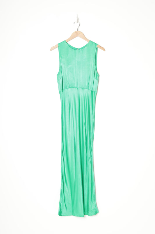 Max Womens Green Dress Size 10