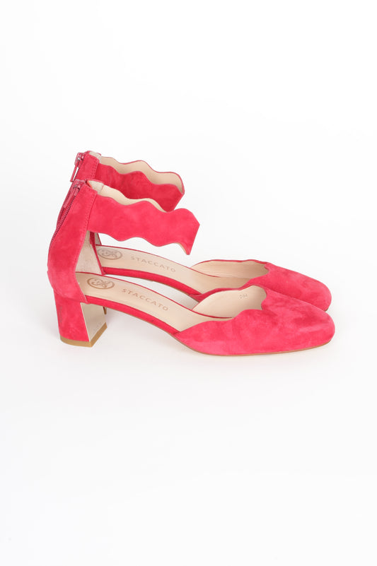 Staccato Womens Red Heels Size EU 38.5