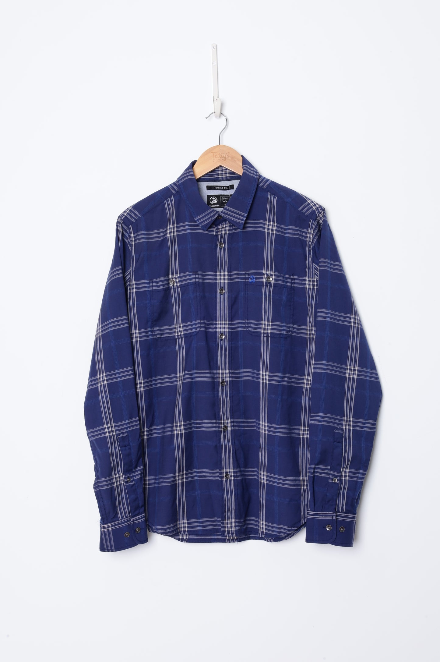 Swanndri Mens Blue Shirt Size M