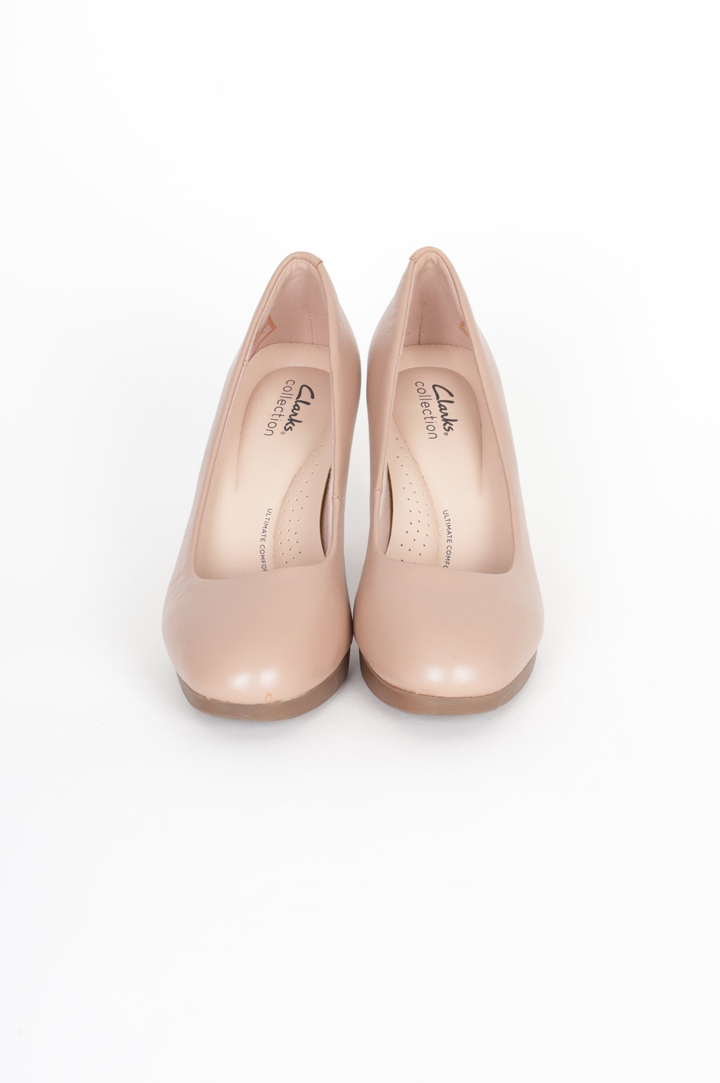 Clarks Collection Womens Beige Heels Size EU 39