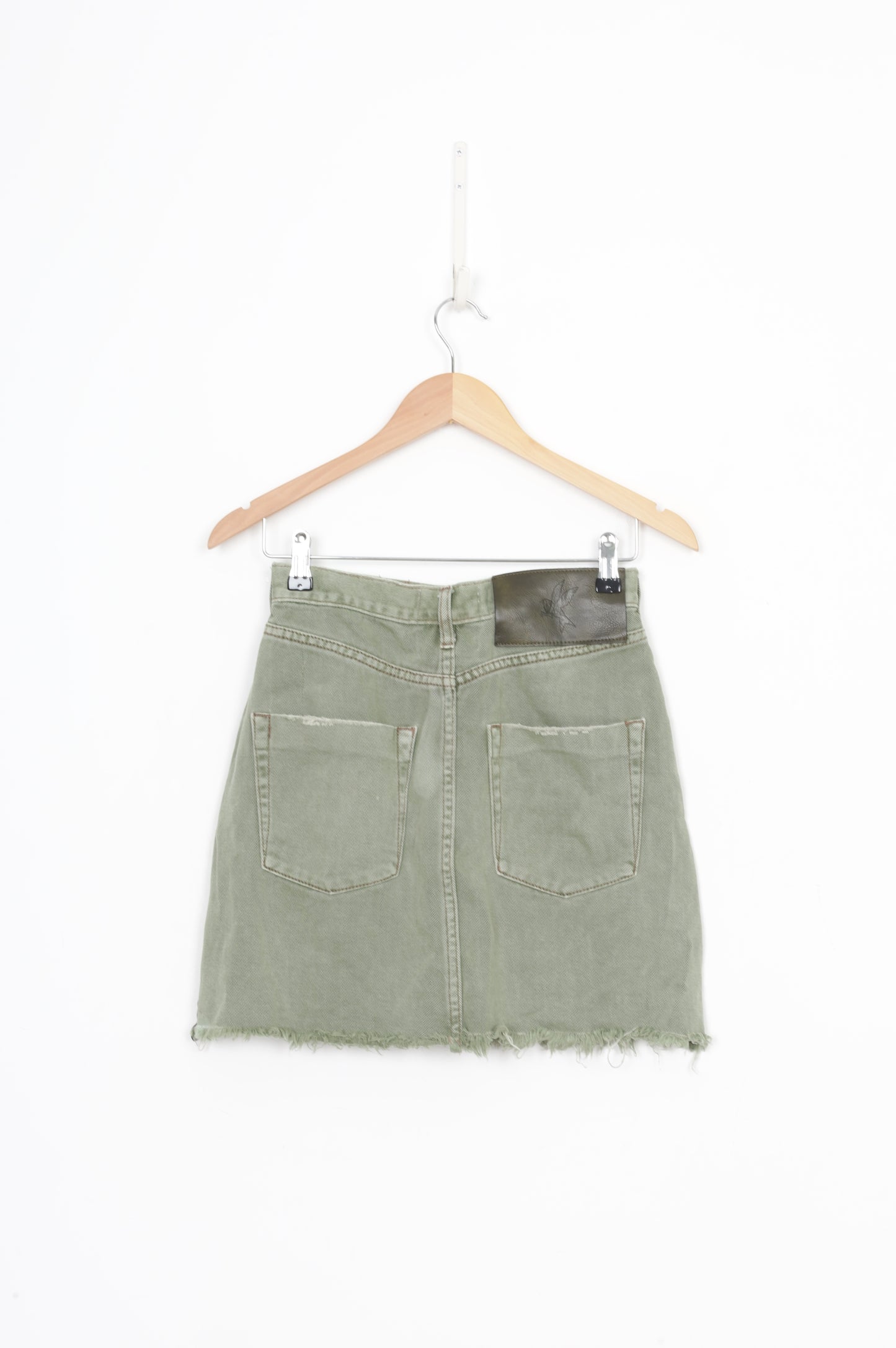 Oneteaspoon Womens Green Mini Skirt Size W 26