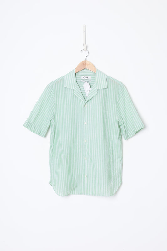 Cos Mens Green Shirt Size M