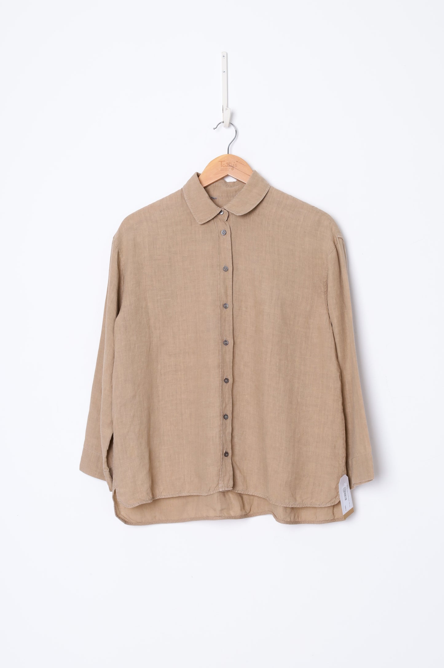 S' Max Mara Womens Brown Shirt Size M