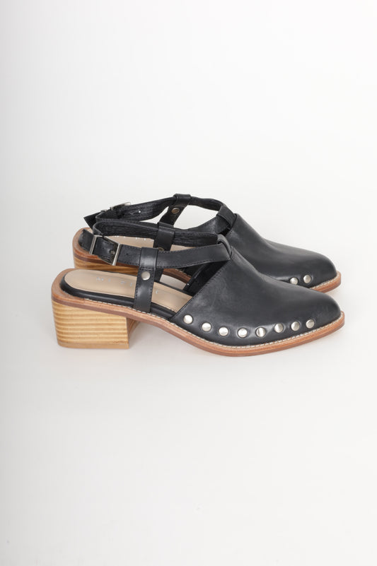 Mi Piaci Womens Black Shoes Size EU 37