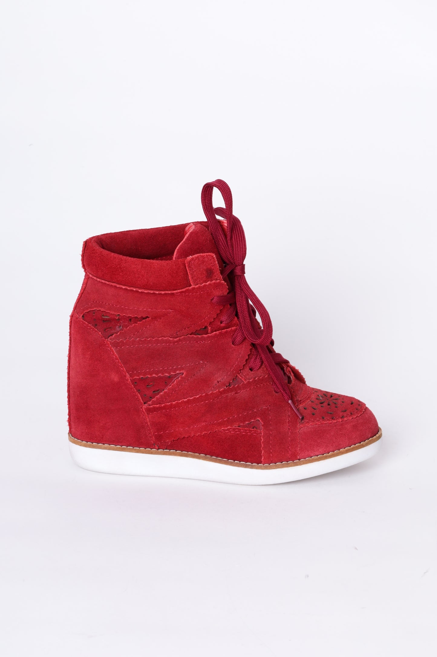 Jeffrey Campbell Womens Red Sneakers Size EU 38