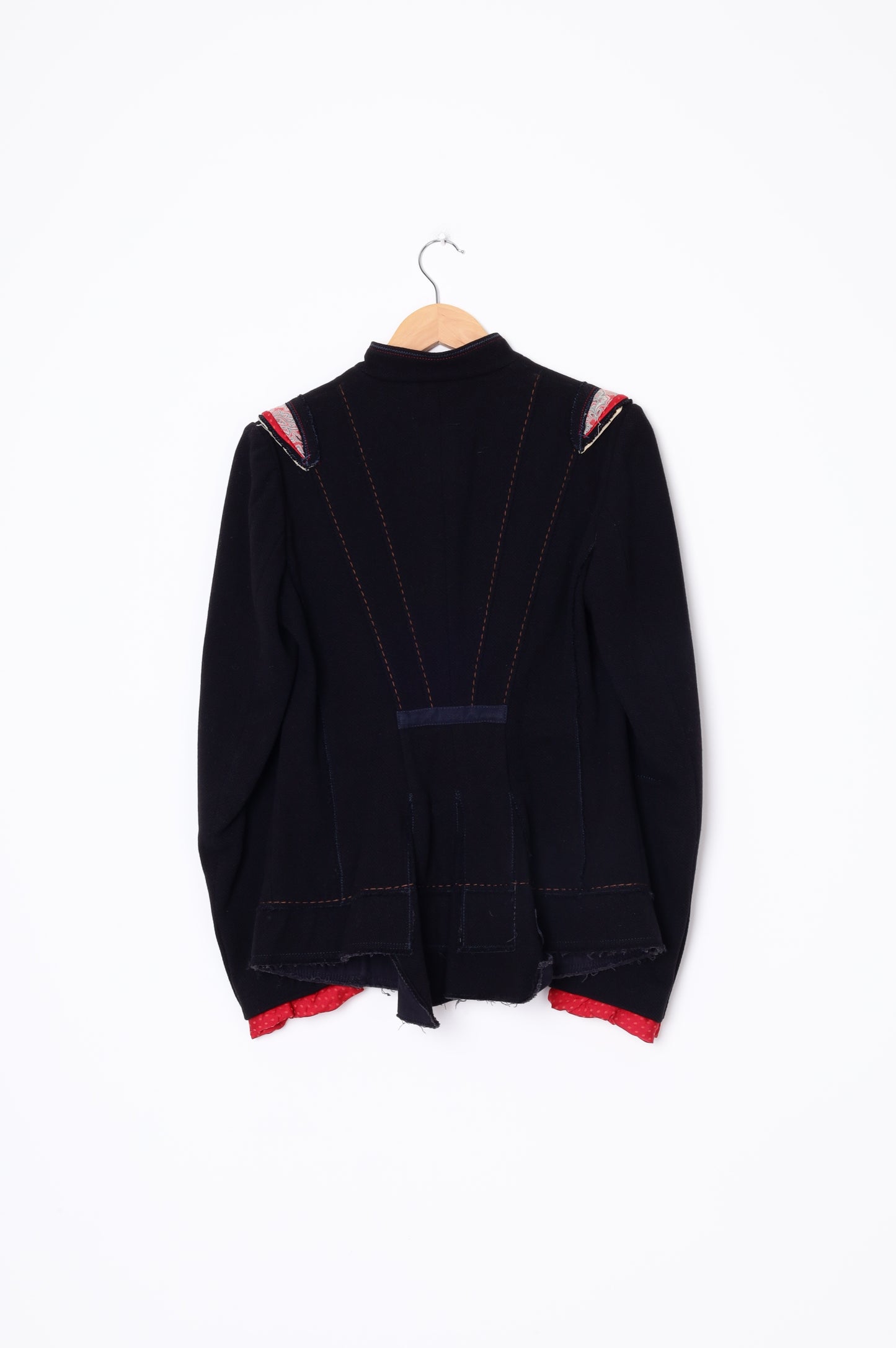 Marithe Francois Girbaud Womens Black Blazer Size 44
