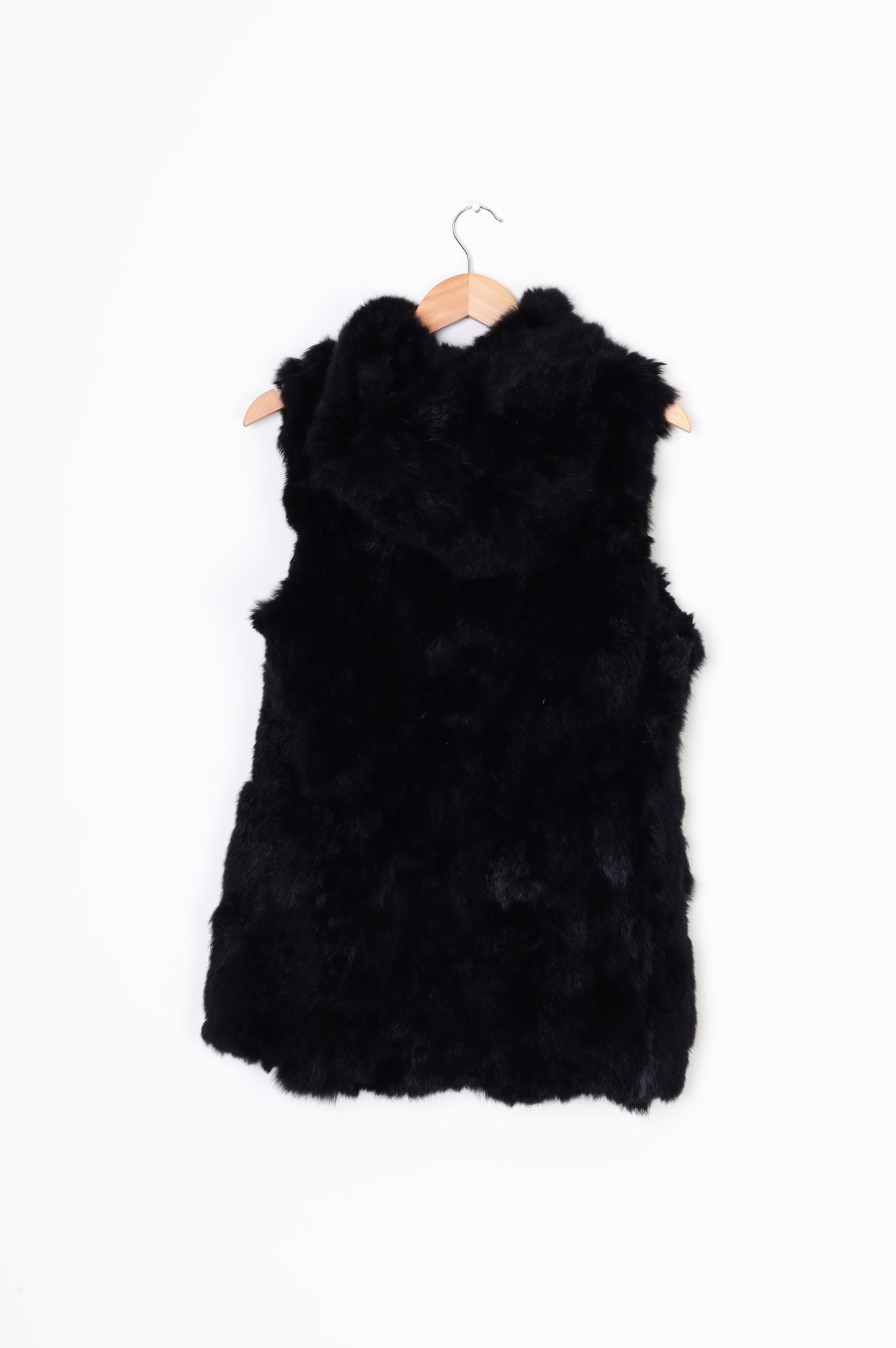 Indijo Womens Black Vest Size M