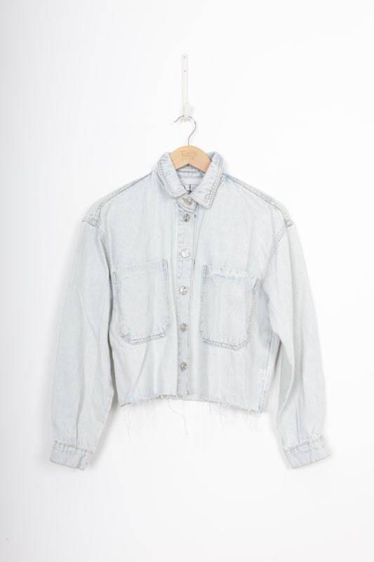 Zara Womens Blue Jacket Size XS