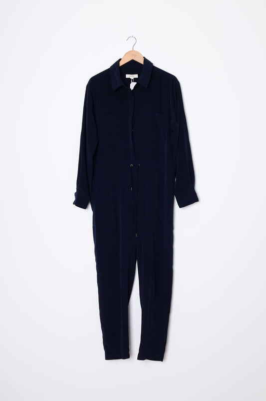 Juliette Hogan Womens Blue Jumpsuit Size 12