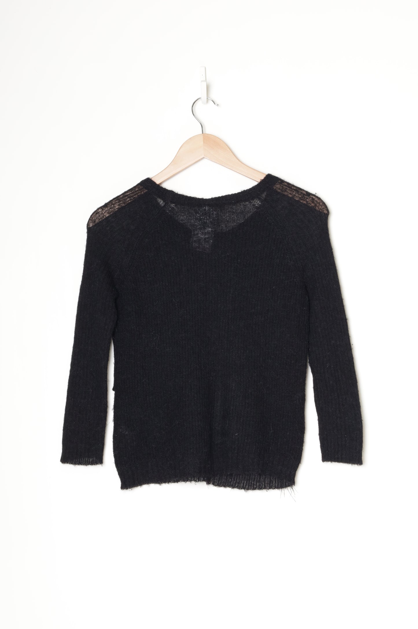 Patrizia Pepe Womens Black Jumper Size 0