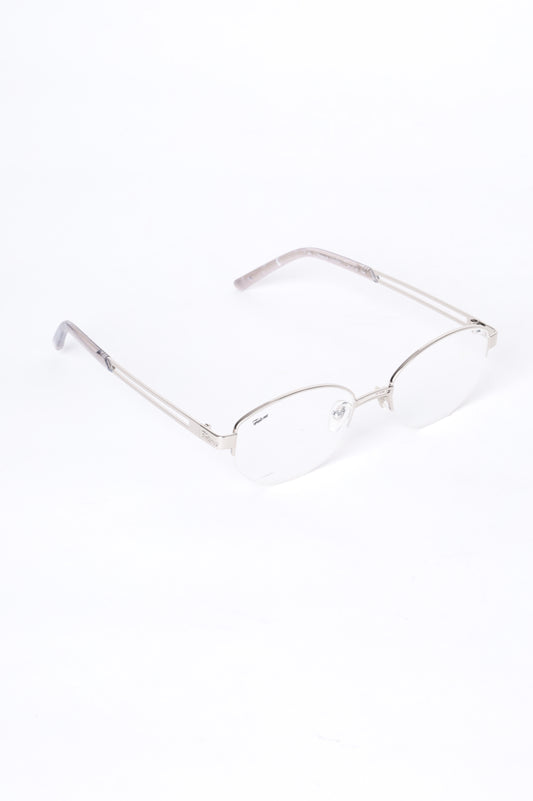 Fakeme Womens Silver Sunglasses Size O/S