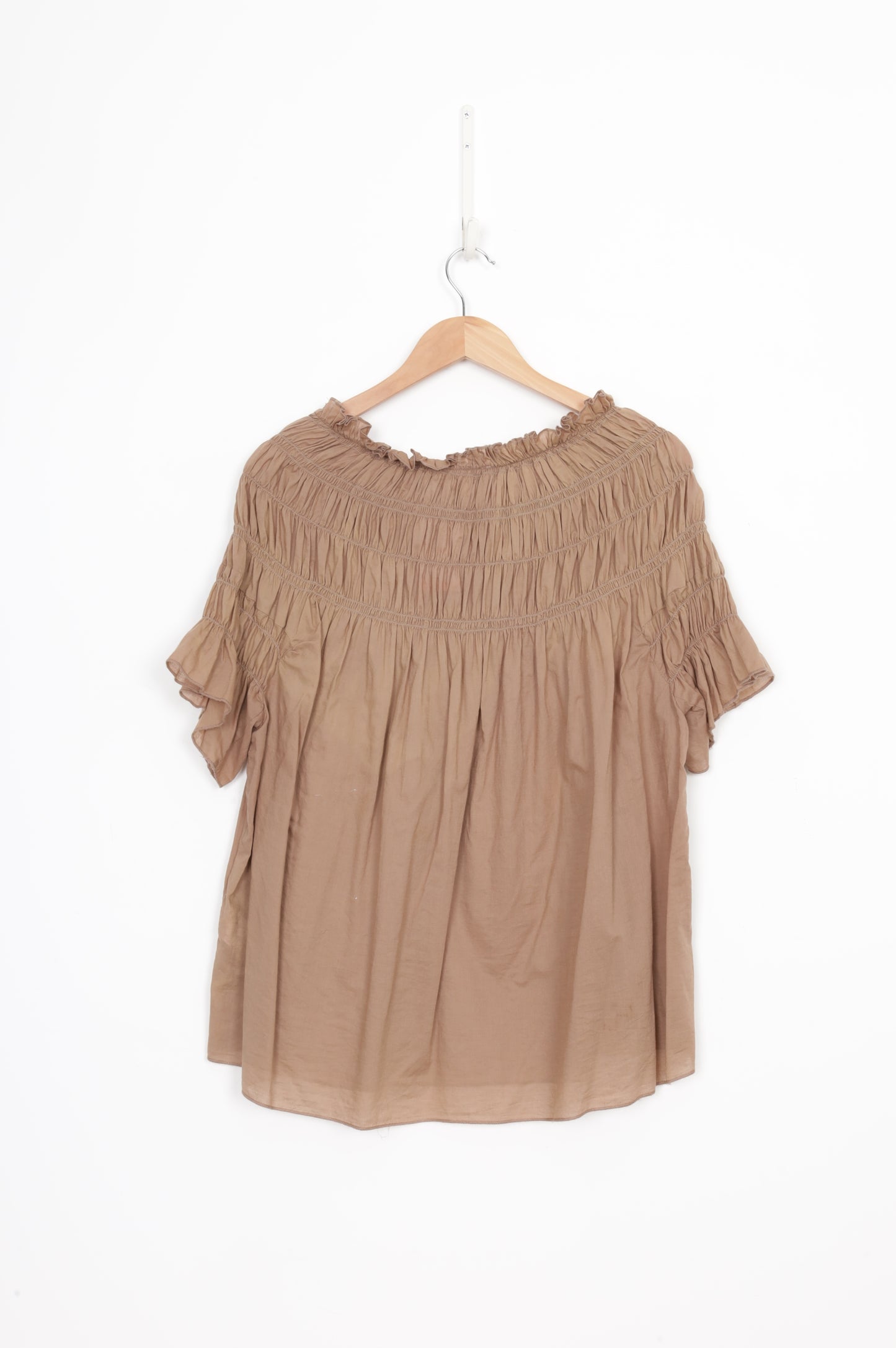 Karen Walker Womens Brown Top Size 8