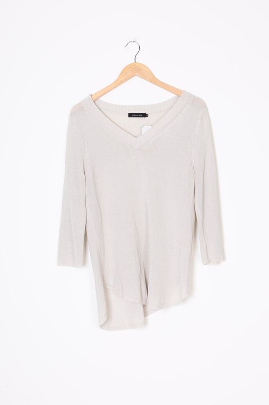 Caroline Sills Womens Grey Jumper Size S