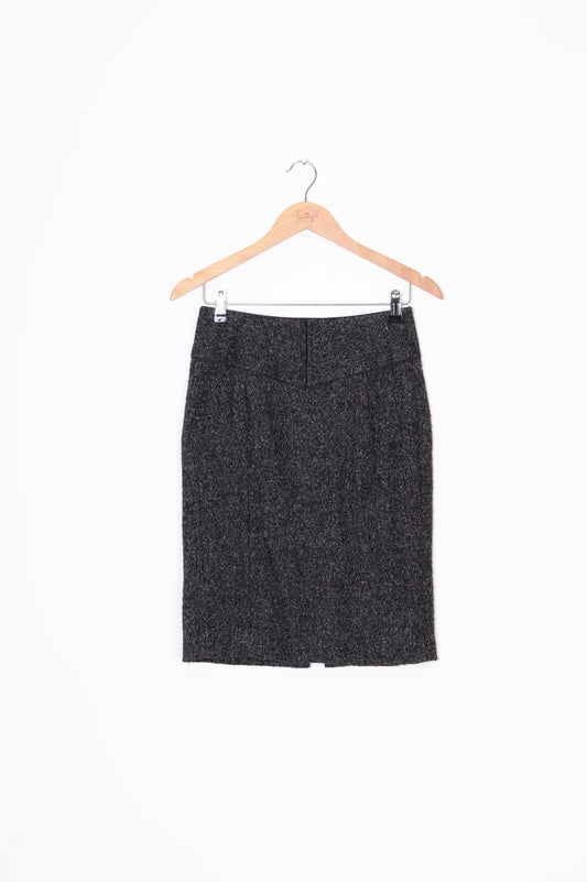 Rebecca Taylor Womens Grey Skirt Size 4