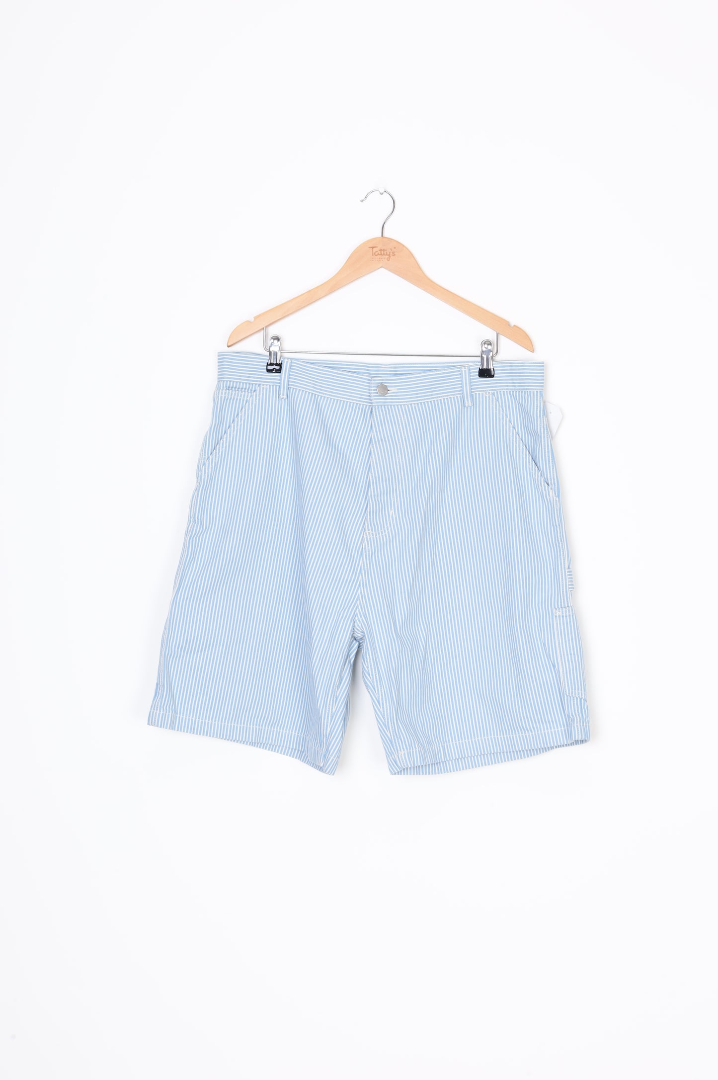 Carhartt Mens Blue Shorts Size L