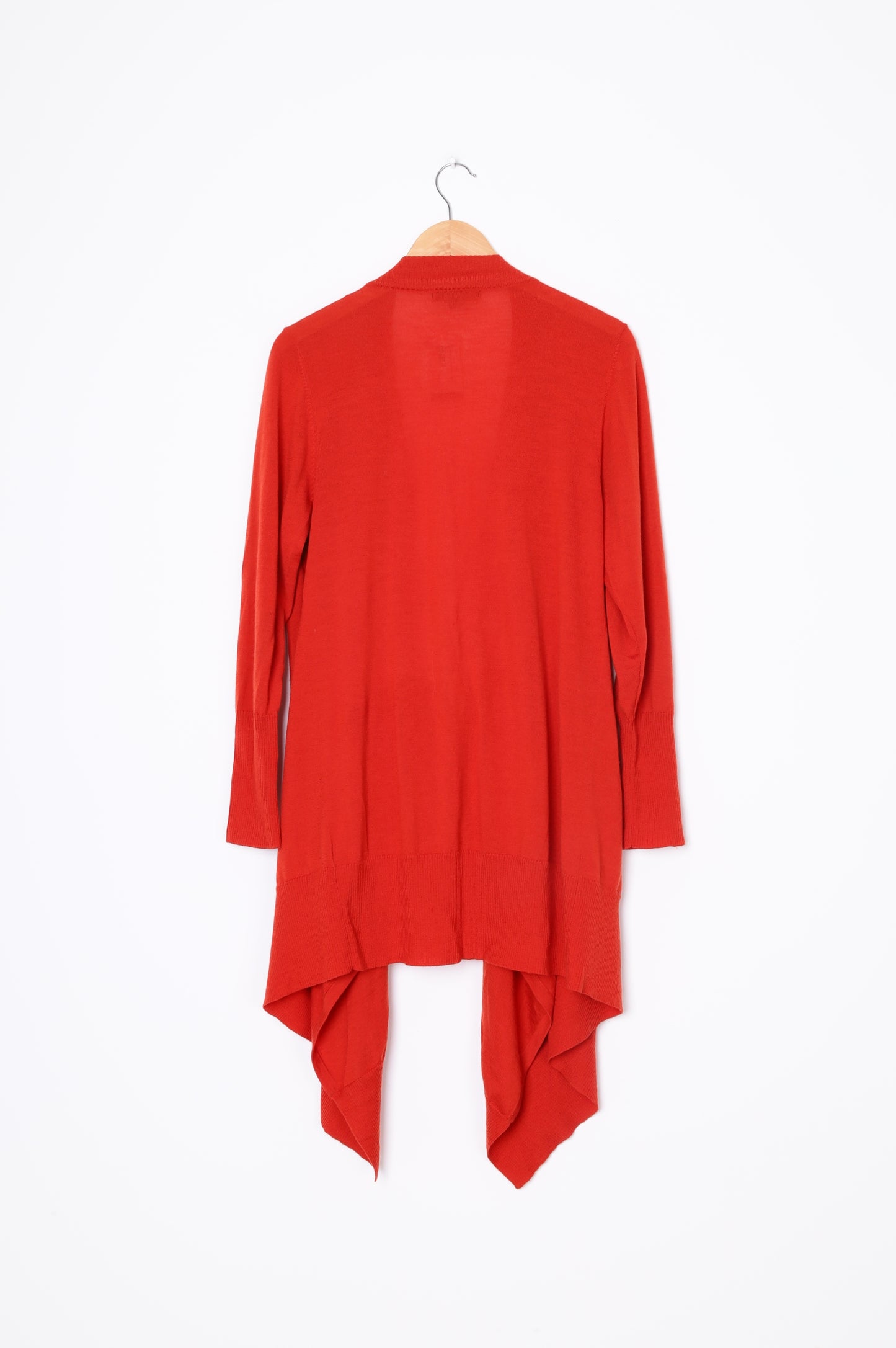 Caroline Sills Womens Orange Cardigan Size XL