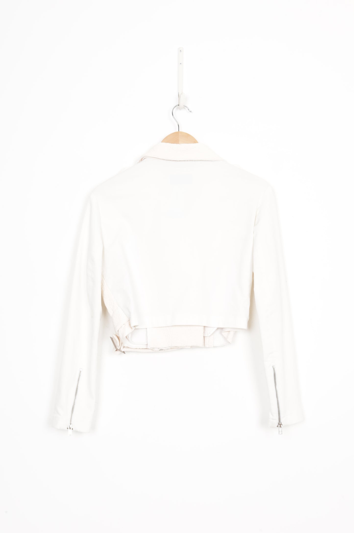 Zambesi Womens White Jacket Size 8