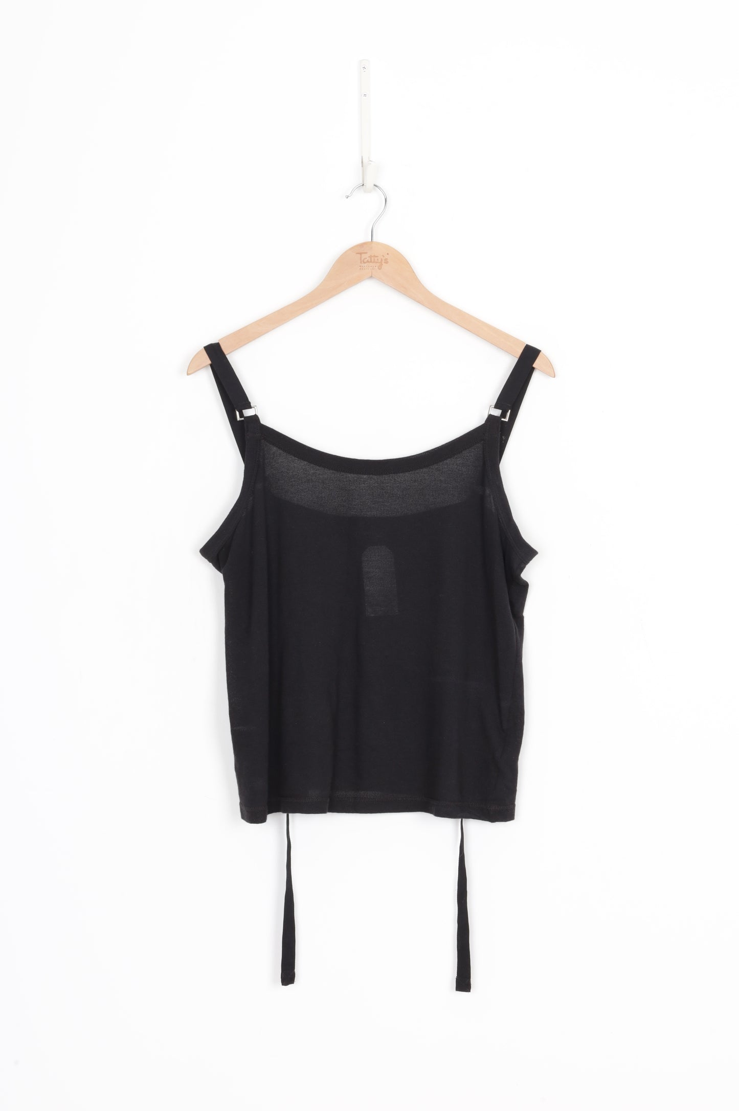 Lee Mathews Womens Black Top Size XL