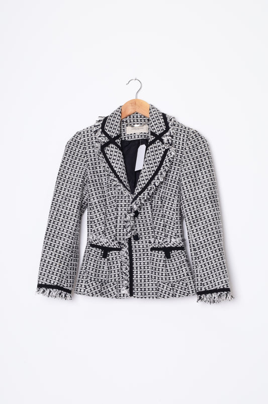 Karen Millen Womens White Blazer Size 8