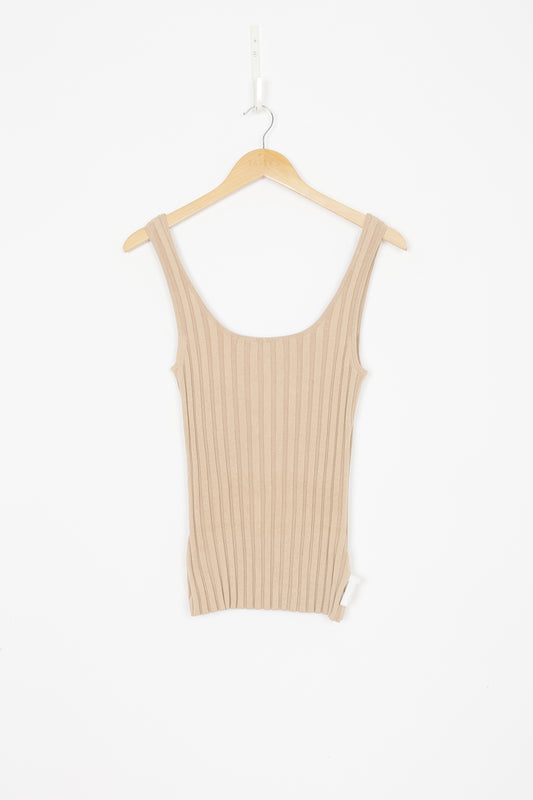 Aje Womens Beige Top Size XS