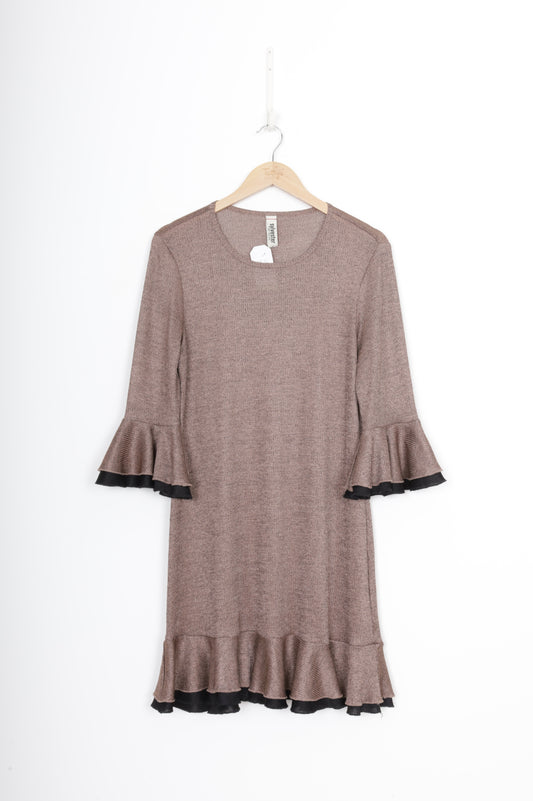 Sylvester Womens Brown Dress Size M