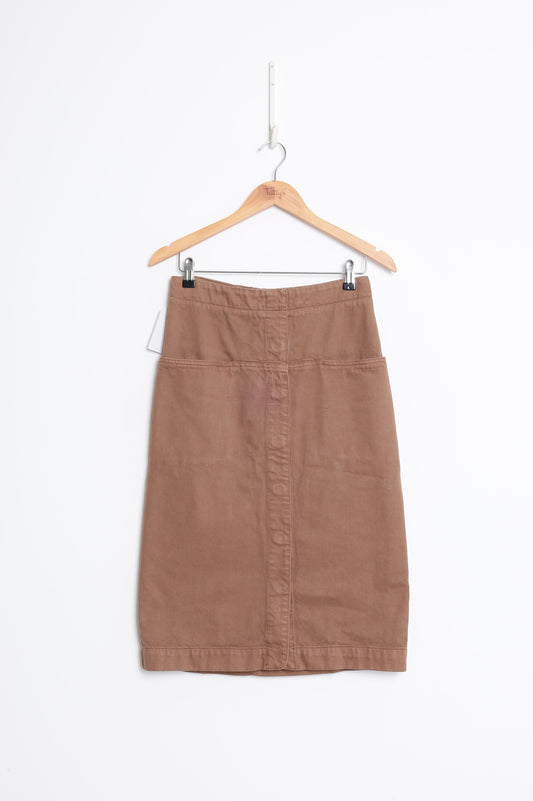 Lemaire Womens Brown Skirt Size EU 36