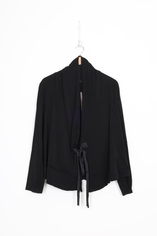 Rick Owens Womens Black Jacket Size 16